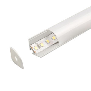 1M 16*16Mm V Shape Anodizing <b>Led</b> <b>Strip</b> Profile Corner Mount Powder Coated <b>Cover</b> 6063 T5 Alloy Extrusion Aluminum Profiles - Product Image 2