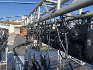 Braccio appeso colore STRIKE M Tilt stroboscopico testa di movimento luce del palco - Product Image 4