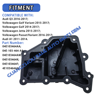 Válvula de Ventilación del Cárter del Motor 04E103464AA 04E103464AM, Separador de Aceite para VW Golf, Beetle, Jetta, <span class=keywords><strong>CC</strong></span>, Tiguan, Audi A3, S3, A4, Q3 04E103464K - Product Image 2