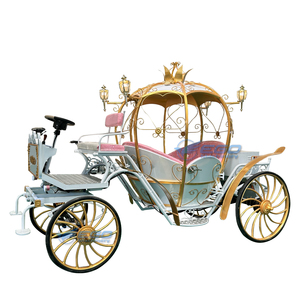 Carruaje Eléctrico de Calabaza, Carroza de Caballos de Cenicienta, Carruaje de Princesa de Calabaza, Carroza Real para Bodas, Carroza Turística, Precio de Carroza de Caballos - Product Image 1