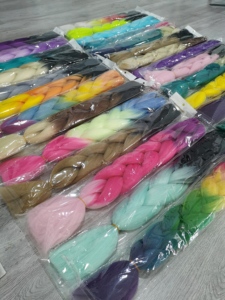 Extension per <span class=keywords><strong>Trecce</strong></span> Jumbo di Grande Successo 24 Pollici <span class=keywords><strong>Trecce</strong></span> <span class=keywords><strong>Africane</strong></span> all'Uncinetto 100g all'Ingrosso Extension Sintetiche Yaki Ombre per <span class=keywords><strong>Trecce</strong></span> - Product Image 6