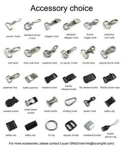 Tali Lanyard Poliester yang Dapat Disesuaikan dengan Pengait, Tali Personal dengan Logo - Product Image 6