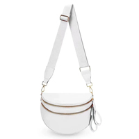 Sac bandoulière femme tendance, léger, imperméable, grande capacité, fermeture éclair, imprimé, pompon, multi-poches, usage quotidien
