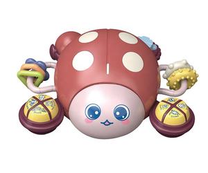 Jouet multifonctionnel pour bébé, coccinelle électrique, jouet d'éveil, évitement des obstacles, insecte de dessin animé avec lumières et musique - Product Image 6
