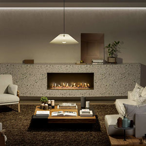 Cheminée à bioéthanol automatique de 1200 mm L, foyer intelligent, foyer électrique de 48 pouces, foyer à bioéthanol - Product Image 1