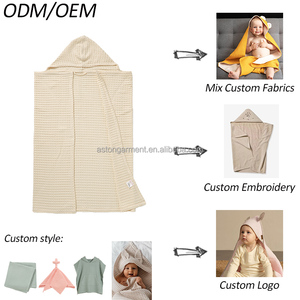 <span class=keywords><strong>Peignoir</strong></span> pour enfant en bambou écologique super doux, couverture en nid d'abeille pour bébé pour un usage domestique - Product Image 6