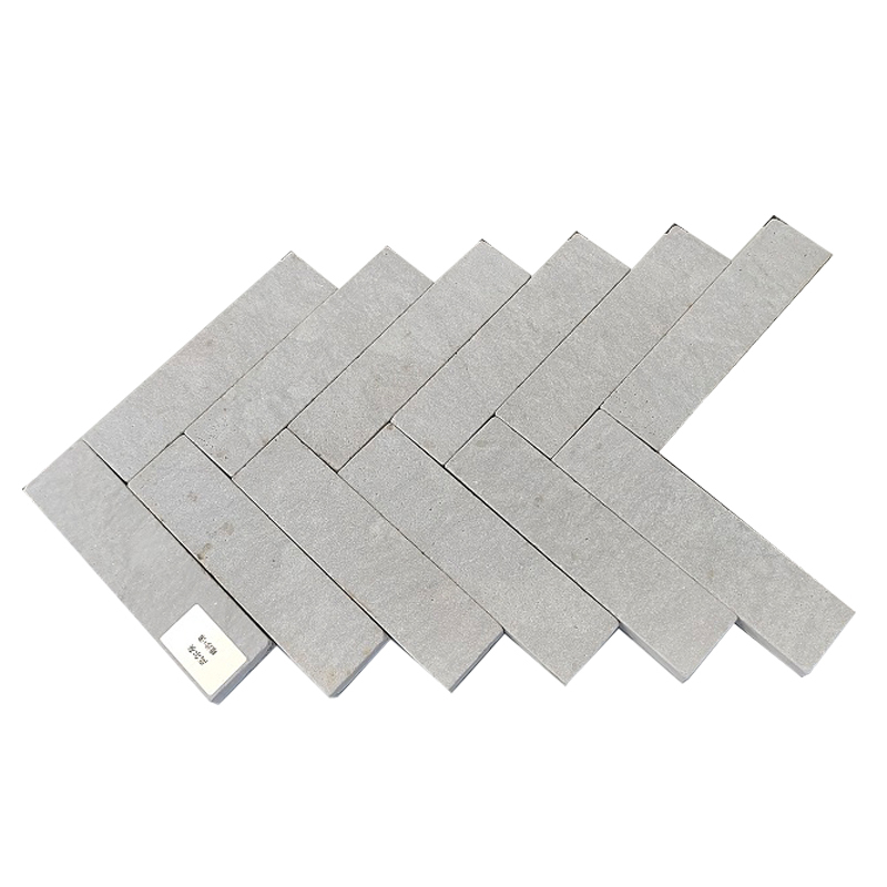 Sandblasted Tumbled Limestone Light Gore Grey