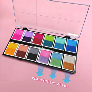 ชุดสีเพ้นท์หน้า 12 สี แบบแพ็คใหญ่ |   ปลอดสารพิษและล้างทำความสะอาดได้ |   อุปกรณ์เพ้นท์ร่างกาย |   ขายส่งสำหรับผู้จัดจำหน่ายและผู้ค้าปลีก - Product Image 5