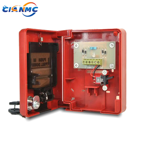 Nhà máy cung cấp màu đỏ nhựa DC9-28V thông thường báo cháy kéo xuống trạm resettable Hướng dẫn sử dụng cuộc gọi điểm nút khẩn cấp - Product Image 4