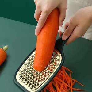 Double Side Use Multi-purpose Kitchen Cabbage Gadgets Manual <b>Fruits</b> Grater Stainless Steel Shredder Portable <b>Vegetable</b> Grater - Product Image 2