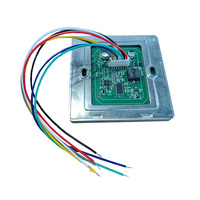 Lecteur de cartes RFID pour bus étudiants Hecere, monté sur véhicule, TCP/IP, 13,56 MHz, ISO 14443A, lecteurs de cartes NFC et QR Code, distance de lecture de 3 à 6 cm