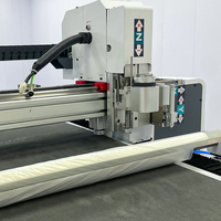 Fabrieksdirect automatische toevoer CNC vibrerende mes voor het snijden van stoffen