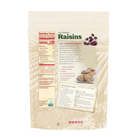 Sacs en plastique refermables pour raisins secs et fruits secs, avec impression de logo, résistants à l'humidité et aux odeurs, pour emballage alimentaire - Fabricant