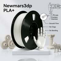 Filament d'impression 3D en PLA+ écologique et durable Newmars3dp, plastique biodégradable, extrusion efficace, qualité supérieure pour imprimantes 3D de bureau