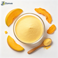 Fabriekslevering OEM verpakking Superfood Instant Mango Juice Poeder Mango Poeder Natuurlijk Mango Fruitpoeder