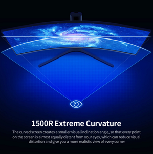 สำหรับจอภาพ <span class=keywords><strong>Xiaomi</strong></span> ขนาด <span class=keywords><strong>34</strong></span> นิ้ว ความละเอียด 3440*1440 WQHD อัตราส่วนภาพ 21:9 จอโค้งสำหรับเล่นเกม 144Hz ความโค้ง 1500R จอแสดงผลสำหรับคอมพิวเตอร์ - Product Image 6