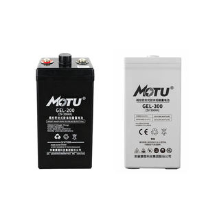 Batteries VRLA Gel à décharge profonde sans entretien MOTU pour chariots de golf et tricycles, 2V 300Ah 200Ah - Product Image 1