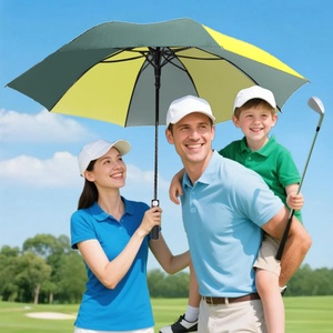 Large <b>Umbrella</b> Windproof With Double Canopy UV Protection Sun Rain Shelter Strong Frame Lasting Golf <b>Umbrella</b> - Product Image 2