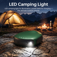 Batterie externe de randonnée 10000 mAh robuste avec boussole et lampe de secours, étanche IP66 – Fournisseur d'équipement de plein air