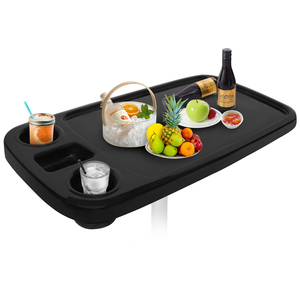 HWHongRV ABS Wasserdichter Alterungsbeständiger Abnehmbarer Bootstisch, 34x18 Zoll Rechteckiger Abnehmbarer Pontonboot-Tisch RV-Tisch - Product Image 2
