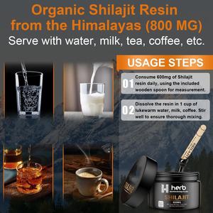 Resina de Shilajit de Marca Privada ODM/OEM, Suplemento Enzimático de Shilajit Puro del Himalaya con Ácido Fúlvico y Más de 85 Minerales Traza para Hombres y Mujeres - Product Image 6
