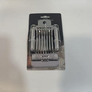 Coupe-œufs portatif en métal et acier inoxydable Outils de cuisine Trancheuse à œufs avec fils en acier inoxydable pour œufs durs Vente en gros - Product Image 5