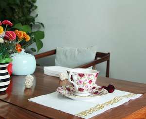 Serviettes jetables pour invités, 100 pièces, douces, absorbantes, sensation de <span class=keywords><strong>lin</strong></span>, 1 plis, serviettes en <span class=keywords><strong>papier</strong></span> décoratives pour salle de bain, style sac - Product Image 5