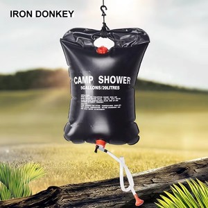 <span class=keywords><strong>Douche</strong></span> de camping portable en PVC de 20 L/5 gallons avec tuyau amovible et pommeau de <span class=keywords><strong>douche</strong></span> interchangeable pour le camping en plein air et les voyages - Product Image 5