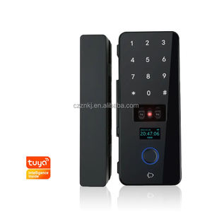 Porta interna intelligente serratura digitale della porta all'ingrosso sicurezza intelligente Ttlock serratura elettronica per porta di vetro - Product Image 3