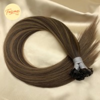 Mini pointes de kératine professionnelles, invisibles et confortables pour des extensions indétectables, fabriquées avec des cheveux 100% humains, certifiées CE, RoHS, ISO