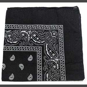 Bandana carré hip-hop punk en coton et polyester multi-usages pour <span class=keywords><strong>homme</strong></span>, accessoire de cheveux, motif fleurs de cajou - Product Image 3
