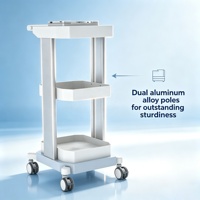 Chariot de défibrillateur CORITON RS008 pour défibrillateurs Mindray BeneHeart D30 D60 DX, chariot pour défibrillateurs médicaux
