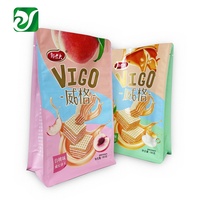 Sachets personnalisés pour snacks, biscuits, emballages Doypack, bonbons, sacs en plastique à fond plat