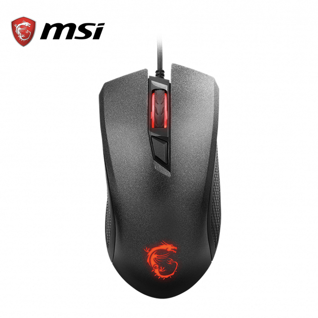 MSI Clutch GM10 Wired Optical FPS Gaming Mouse