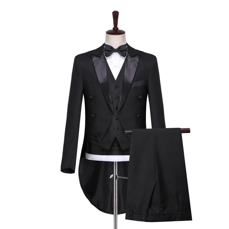 Shop Our Hot Sale 2021 Men's Tailcoat Black Wedding Tuxedo