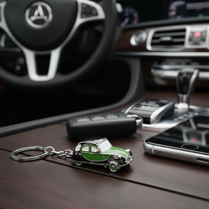 Llavero de Coche Clásico Verde y Negro, Diseños de Lujo y Estilo Ejecutivo, Logotipo Personalizable, Material de Aleación de Zinc, Modelos X5 X6 - Product Image 3