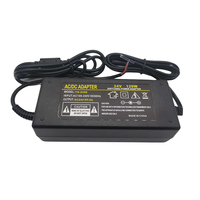 Adaptateur d'alimentation industriel 24V 5A 120W AC/DC avec prise DC pour bande LED, imprimante 3D, fauteuil de massage, certifié CE FCC