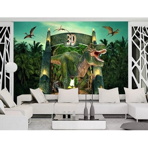 Papel pintado personalizado para sala de estar y dormitorio, película HD, Tiranosaurio Rex, <span class=keywords><strong>fondo</strong></span> impreso - Product Image 2