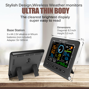 Estación Meteorológica <span class=keywords><strong>WIFI</strong></span> Inteligente de Radiofrecuencia 0366 - Product Image 6