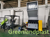 Broyeur de plastique robuste Greenlandplast, machine de recyclage de plastique, broyeur de plastique