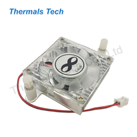 Disipador de Calor para CPU North Bridge de 40*40*12 mm con Ventilador y Distancia entre Orificios de 55 mm