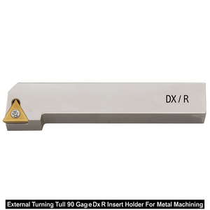 Porte-inserts de tournage externe à 90 degrés Dx R pour l'usinage des métaux - Product Image 2