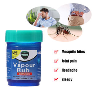 Vapour Rub Branco Cooling Bálsamo Pomada para Dor de Cabeça Tonturas Creme Articulações Dor Cuidados de Saúde Mentol Bálsamo 25ml - Product Image 2