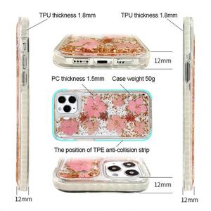 Funda Protectora Transparente Anti-Amarillamiento, Anti-Golpes, Magnética, con Diseño de Flores para Chicas, para iPhone 15 Pro Max - Product Image 5