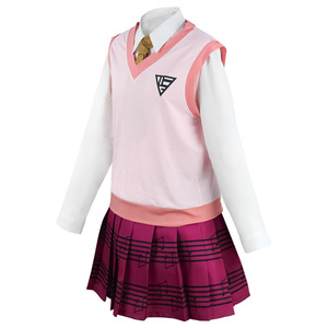 Disfraz de Akamatsu Kaede, uniforme escolar Jk, Kit de poliéster y algodón para juegos de rol de Anime - Product Image 2
