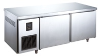 Congélateur sous comptoir en acier inoxydable KUBIGEL pour cuisine de restaurant