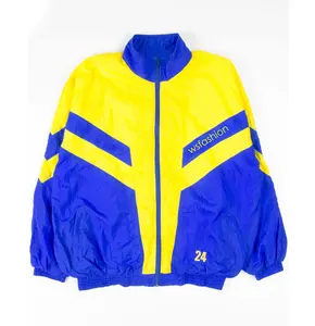 New bulk Retro 80s 90s jaqueta roupas treino vintage leve nylon trabalho retro blusão para homens