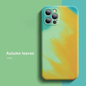 โทรศัพท์มือถือฝาหลังกรณีสีน้ําป้องกันภาพวาดสําหรับiPhone 13 12 Pro Max 12 Mini 11 Pro XS Max XR X - Product Image 2