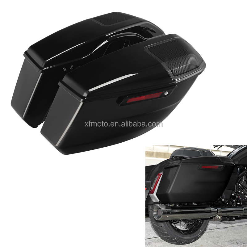 XF111591-GBB Hard Saddlebags Speaker Cutout Grill for Harley