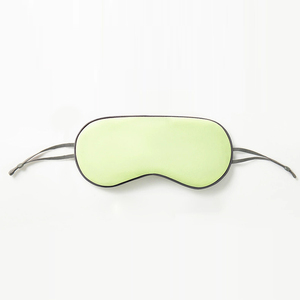 Mặt nạ Mắt Lụa hai mặt ấm áp và mát mẻ màu vàng, che bóng sâu, băng thun có thể điều chỉnh, thân thiện với người ngủ bên - Product Image 1